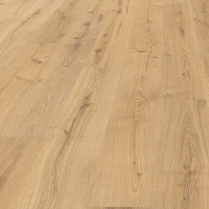 Living by Haro Laminat Eiche Meran - 1.282 x 193 x 7 mm, Landhausdiele - Linke Seitenansicht