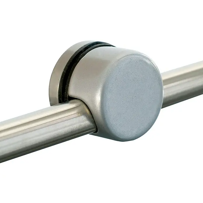 Soporte de panel protector Gris - Barandilla
