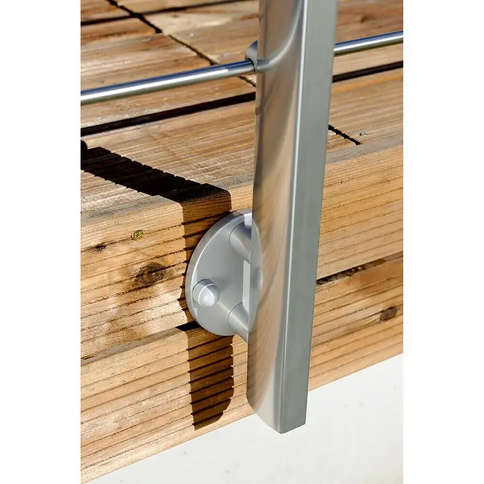 Tornillo autorroscante Gris suelo de madera - 10 x 70 mm, Acero
