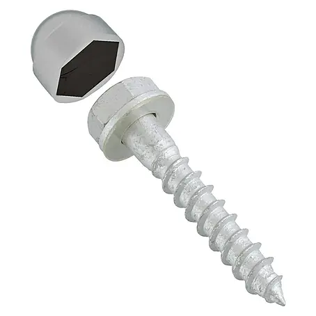 Tornillo autorroscante Gris suelo de madera