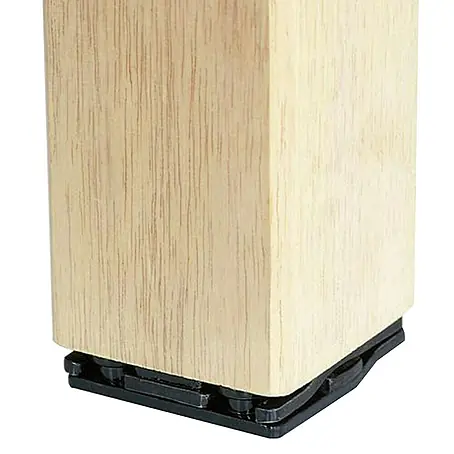 Soporte invisible para poste