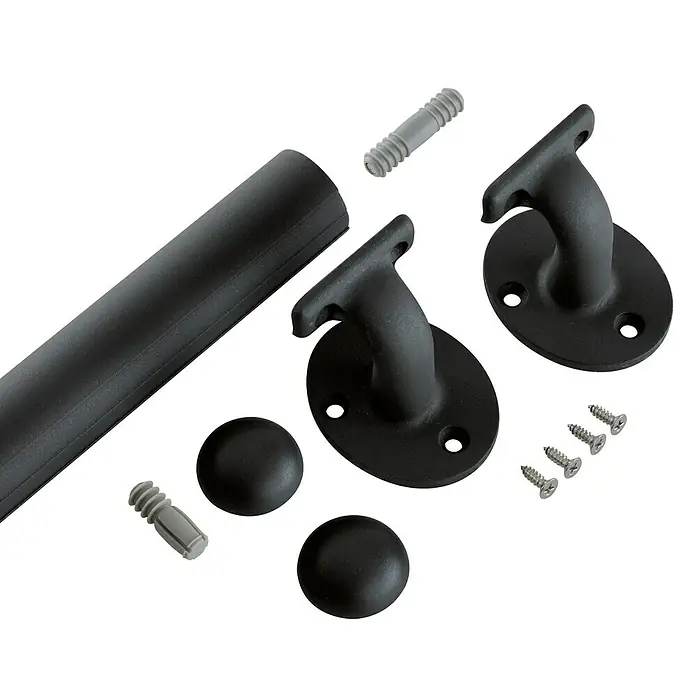 Juego de pasamanos Inoline Negro - Largo: 2 m