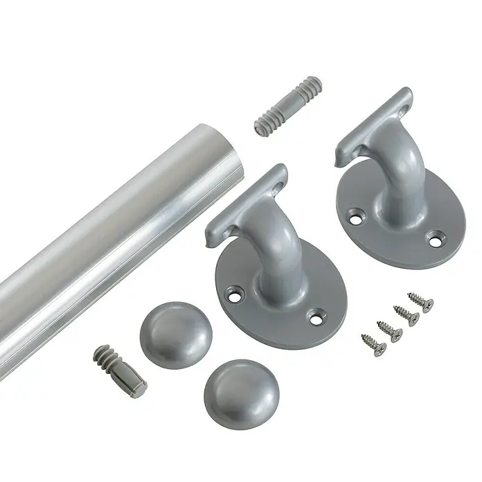 Juego de pasamanos Inoline Plateado - Largo: 2 m
