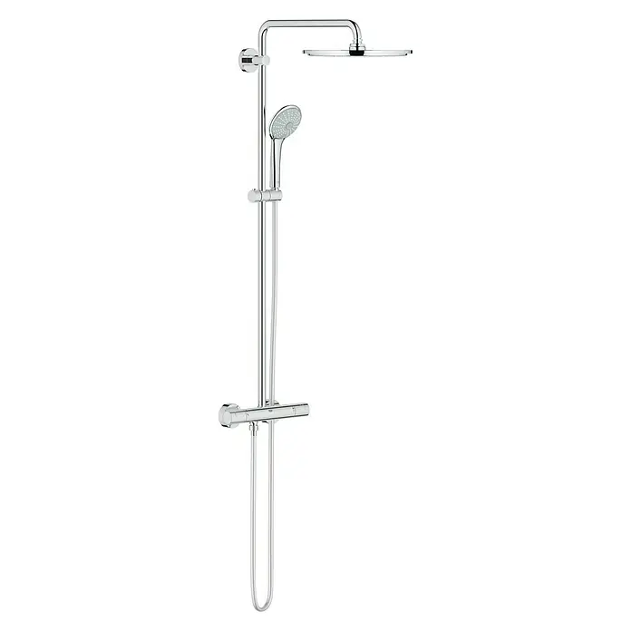 Grohe Duschsystem Euphoria XXL 310 - Lochabstand: 101,6 cm, Anzahl Strahlarten: 3 Stk., Chrom - Vorderansicht
