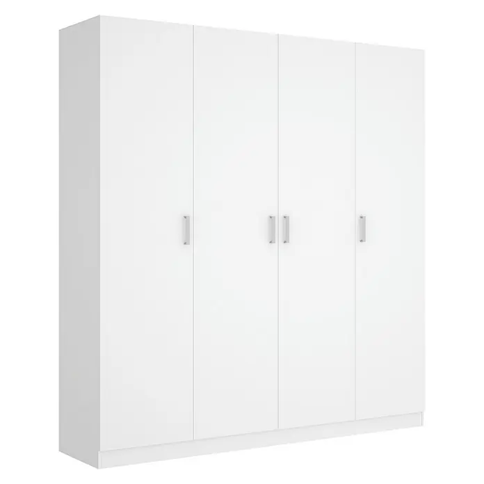 Armario para ropa Maxi - L x An x Al: 52 x 200 x 215 cm, Blanco