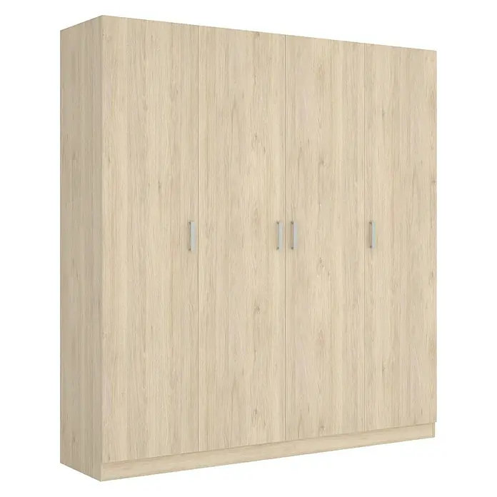 Armario para ropa Maxi - L x An x Al: 52 x 200 x 215 cm, Roble