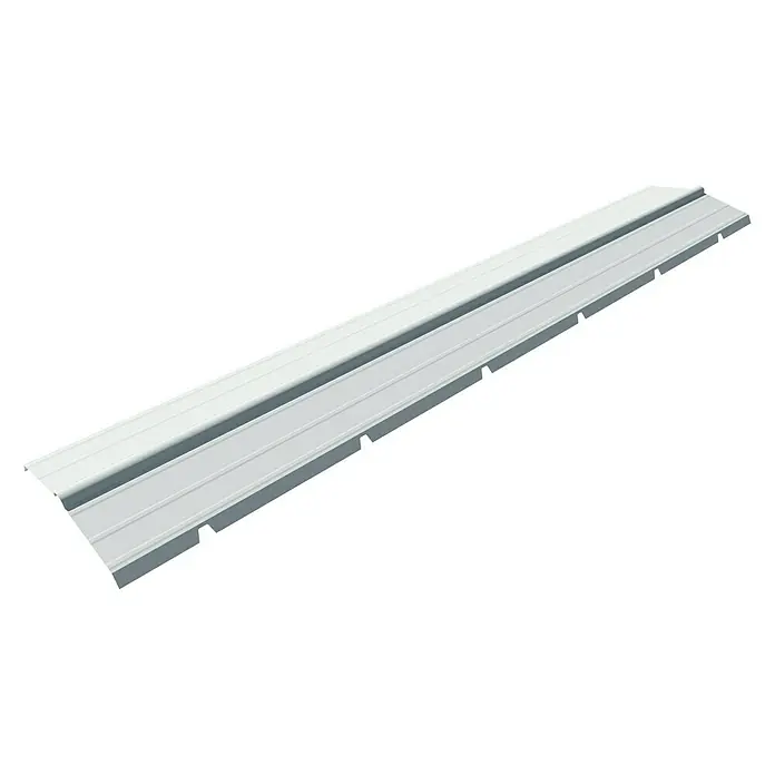 Isopan Cumbrera de placa Isotego - Blanco, Largo: 4 m