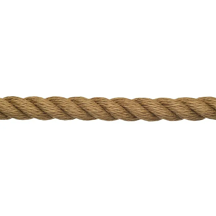 Robline Uže po metru Spunflex - 10 mm, Natur, XLF - Pogled sprijeda