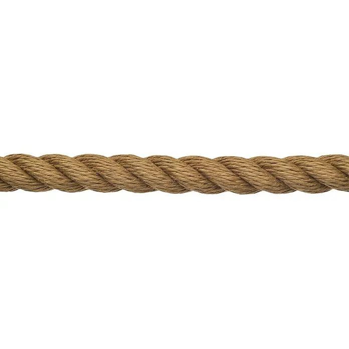 Robline Uže po metru Spunflex - 12 mm, Natur, XLF - Pogled sprijeda