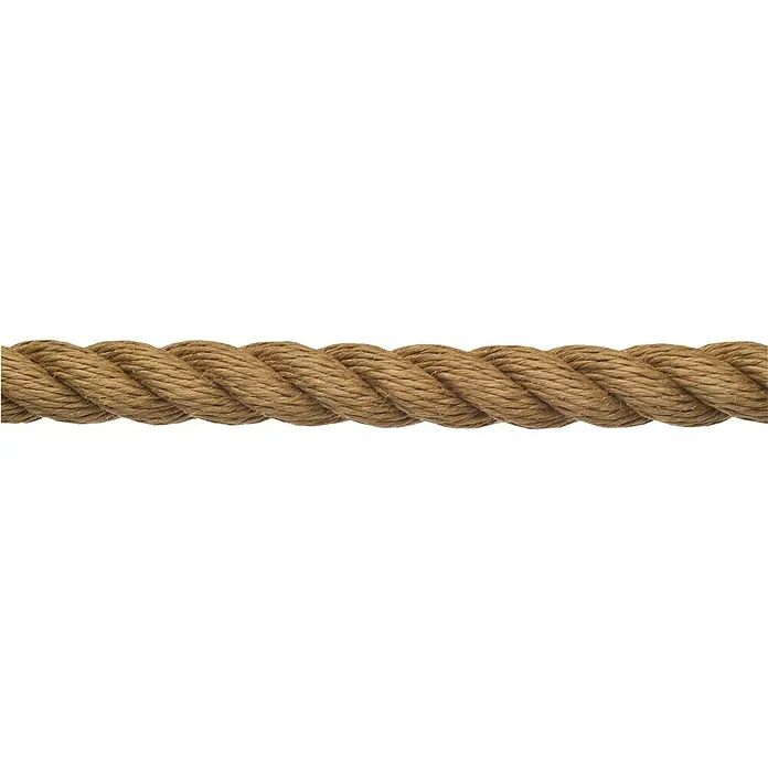 Robline Uže po metru Spunflex - 14 mm, Natur, XLF - Pogled sprijeda
