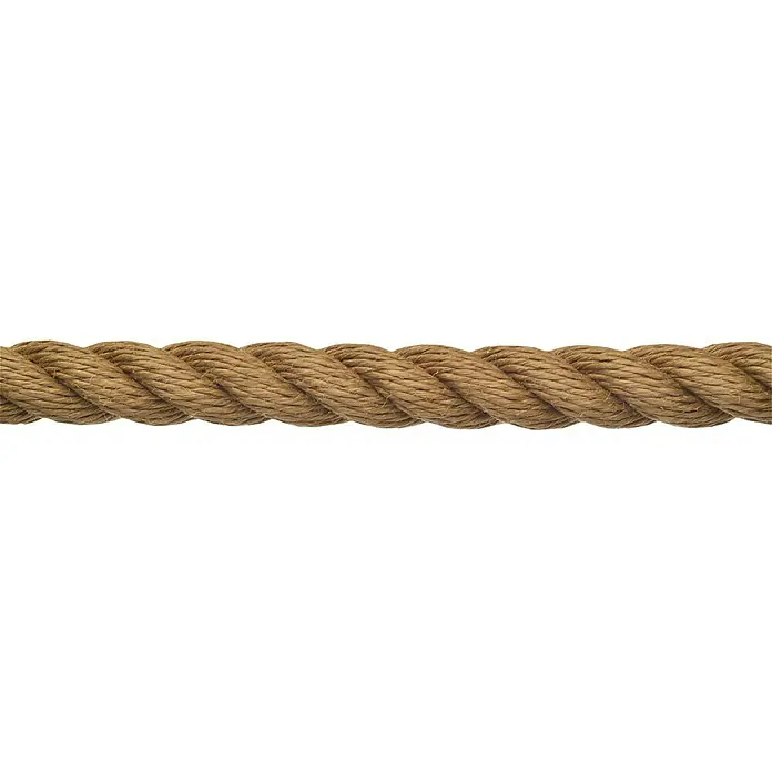 Robline Uže po metru Spunflex - 16 mm, Natur, XLF - Pogled sprijeda