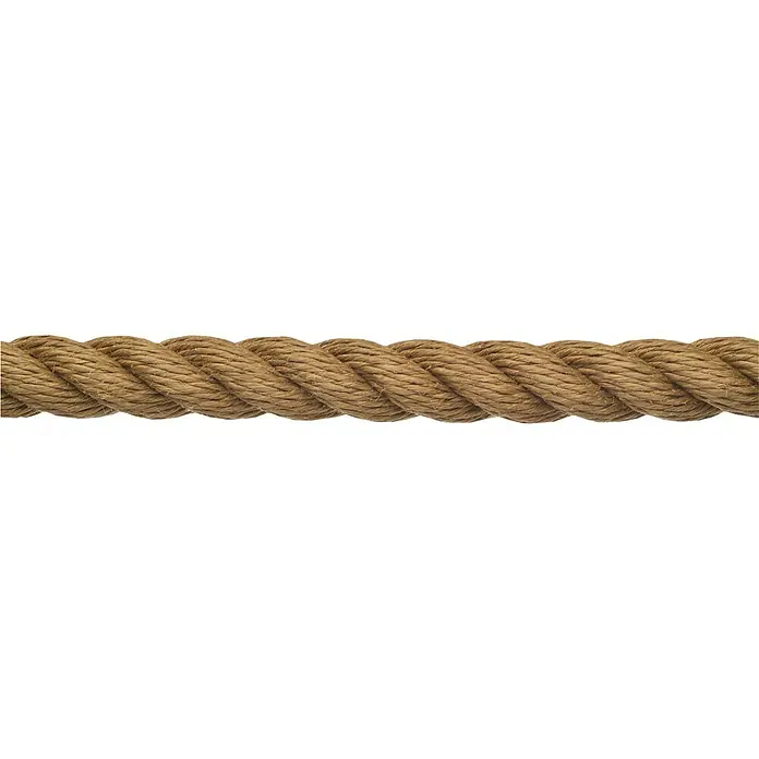 Robline Uže po metru Spunflex - 8 mm, Natur, XLF - Pogled sprijeda