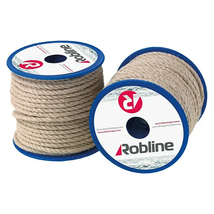 Robline Konopac Classic Texecru - Duljina: 15 m, Maksimalno opterećenje: 120 daN - Pogled sprijeda