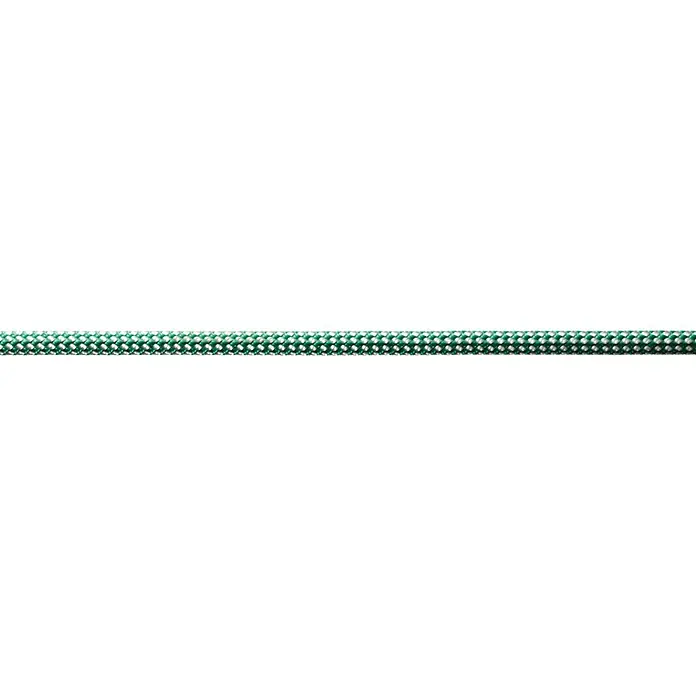 Robline Uže po metraži Dinghy Control - 6 mm, Bijelo-zelene boje, Poliester - Pogled sprijeda