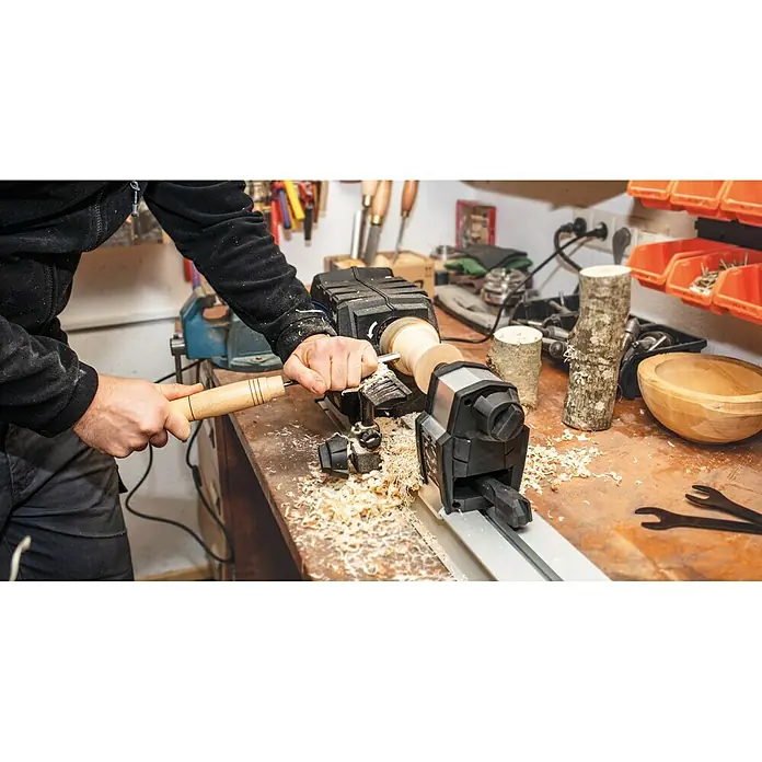 Scheppach Tokarilica DM 600 Vario - 550 W, Širina vrha: 600 mm