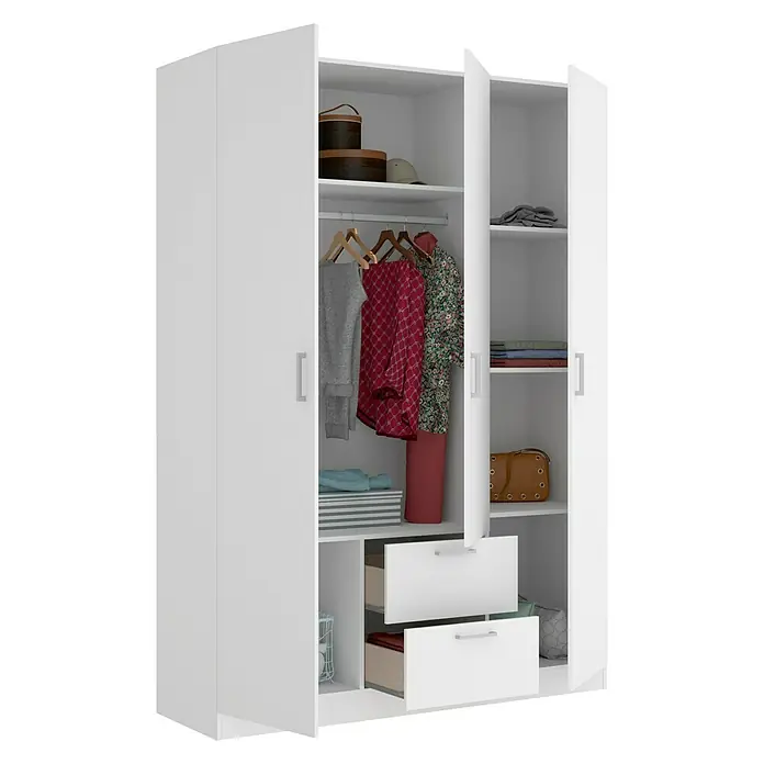 Armario para ropa Maxi - L x An x Al: 52 x 150 x 215 cm, Blanco
