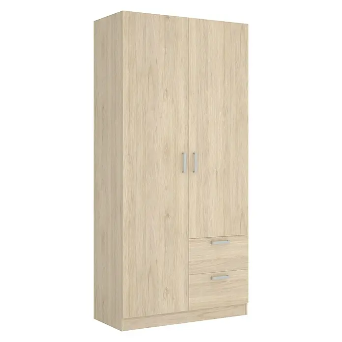Armario para ropa Maxi - L x An x Al: 52 x 100 x 215 cm, Natural