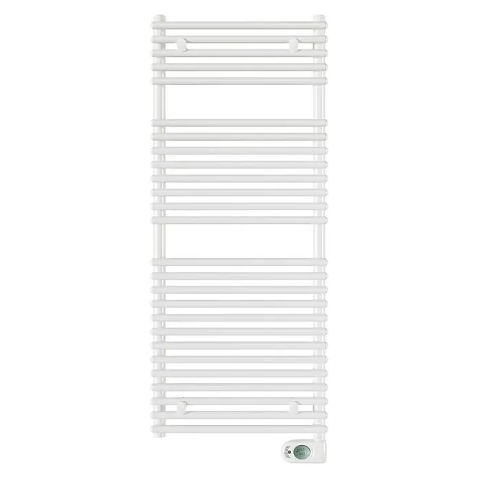 Sanotechnik Elektro-Badheizkörper Catania - B x H: 50 x 119 cm, 500 W, Weiß, Display-Hintergrundbeleuchtung
