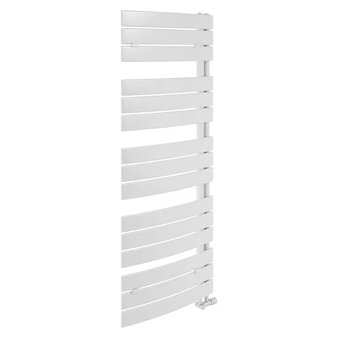 Sanotechnik Elektro-Badheizkörper Salzburg - B x H: 55 x 138 cm, 600 W, Weiß, Display-Hintergrundbeleuchtung