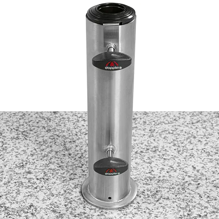 Doppler Active Granitschirmständer Trolley - 69,5 kg, 50 x 50 cm