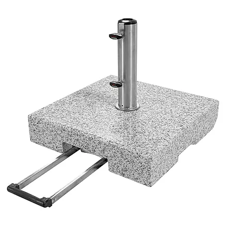 Doppler Active Granitschirmständer Trolley