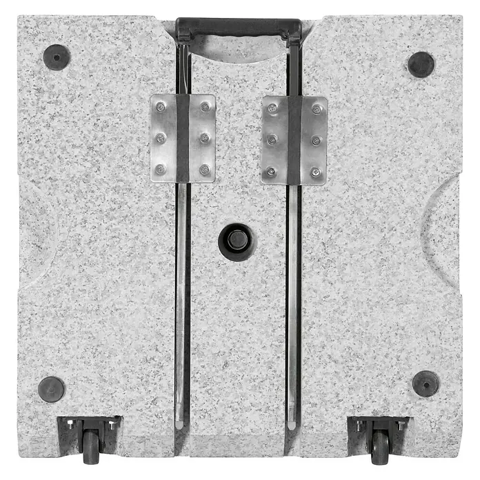 Doppler Active Granitschirmständer Trolley - 69,5 kg, 50 x 50 cm