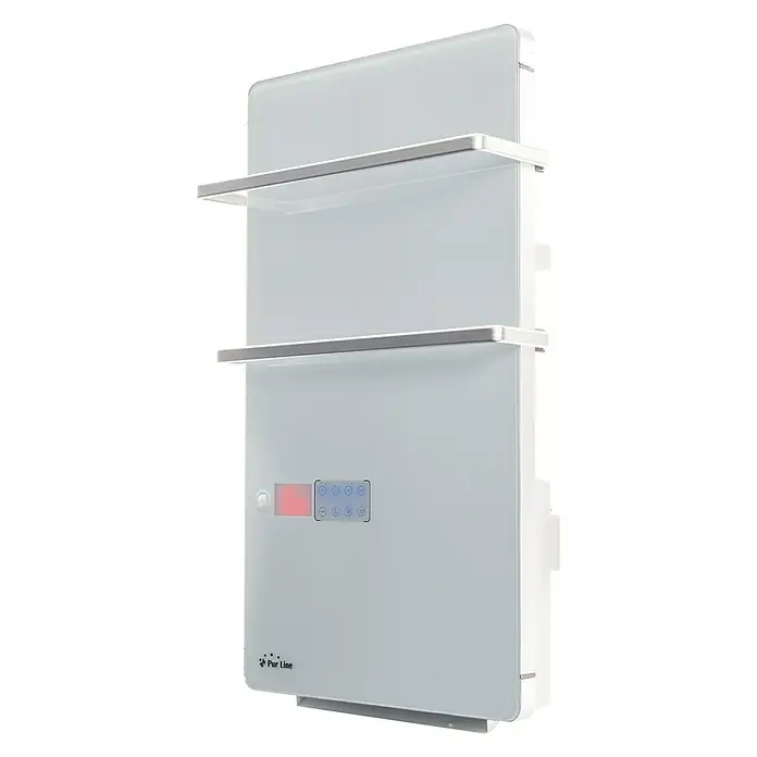 Pur Line Radiador toallero Zafir V2000T - An x Al: 46 x 80 cm, 1.800 W, Blanco