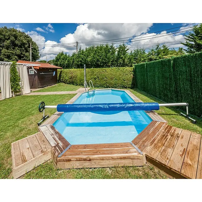 Gre Enrollador de lona - Específico para: Piscinas de hasta 5 m de ancho
