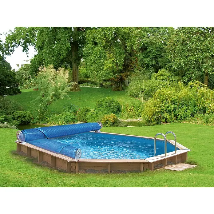 Gre Enrollador de lona - Específico para: Piscinas de hasta 6,32 m de largo