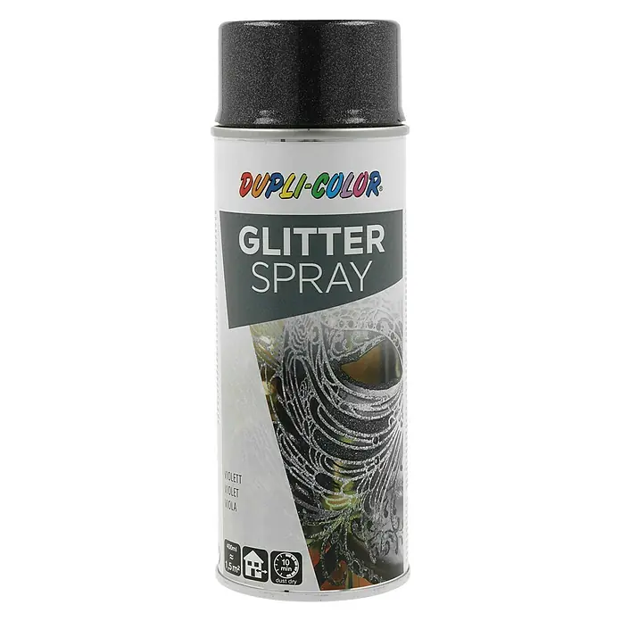 Dupli-Color Effect Diamanteffektspray - Silber, Transparent, Schnelltrocknend, 400 ml - Vorderansicht