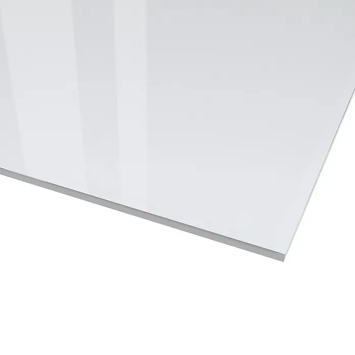 Dekorativna ploča od polistirola Owocor - 50 cm x 100 cm x 5 mm, Ravni oblik, Prozirno, Polistirol - Detaljan prikaz