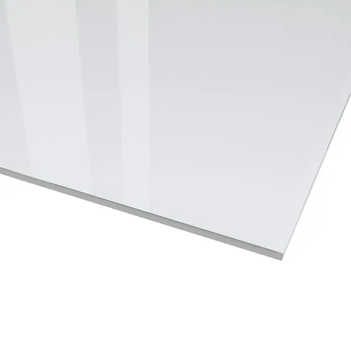 Dekorativna ploča od polistirola Owocor - 100 cm x 100 cm x 5 mm, Ravni oblik, Prozirno, Polistirol - Detaljan prikaz