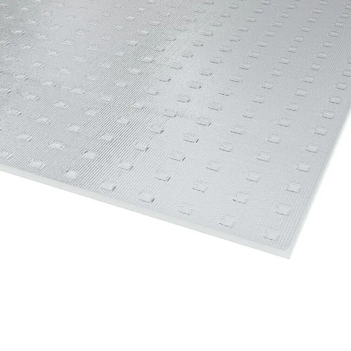 Dekorativna ploča od polistirola Owocor - 200 cm x 100 cm x 5 mm, Carree, Prozirno, Polistirol - Detaljan prikaz