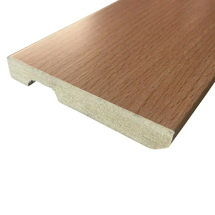 Rufete Zócalo MDF - Haya, 2,24 m x 14 mm x 90 mm, Redondeado