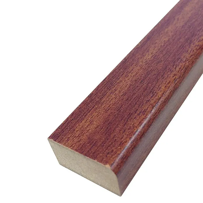 Rufete Listón rectangular melamina Sapelly - 2,24 m x 25 mm x 15 mm, MDF