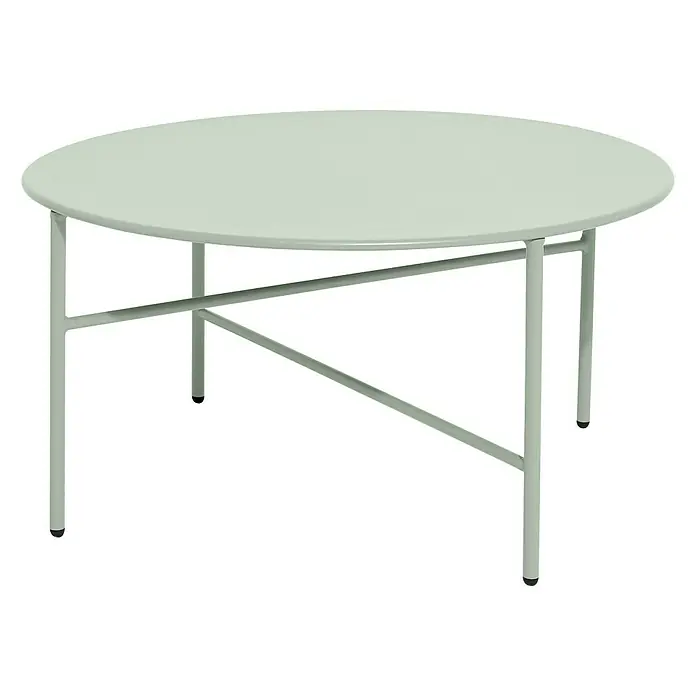 Envy Gartentisch rund Pesetos - Ø x H: 70 x 35 cm, Desert Sage - Vorderansicht