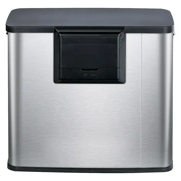 Mülleimer mit Fußsensor - 3 x 15 l, Kunststoff