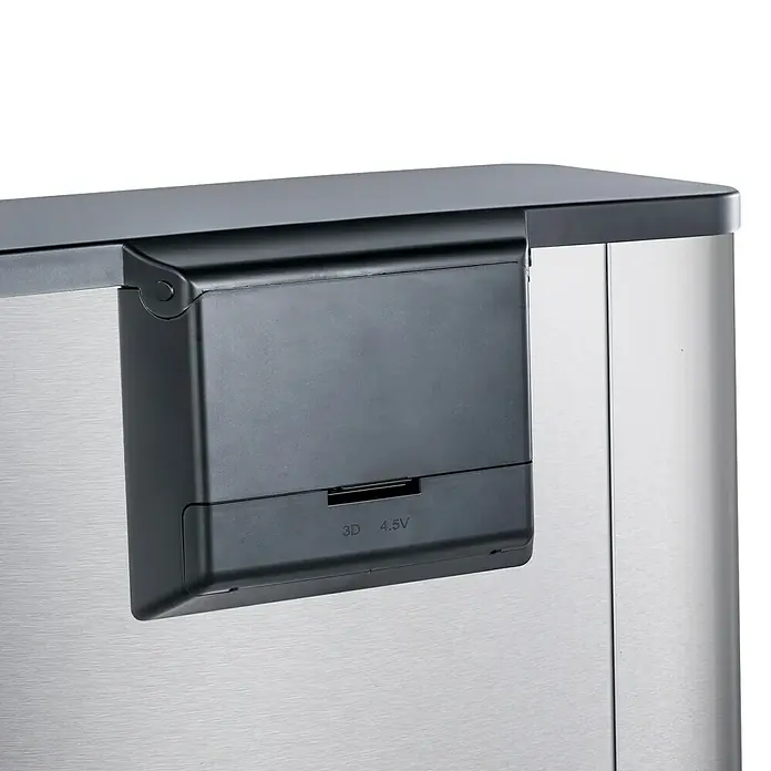 Mülleimer mit Fußsensor - 3 x 15 l, Kunststoff