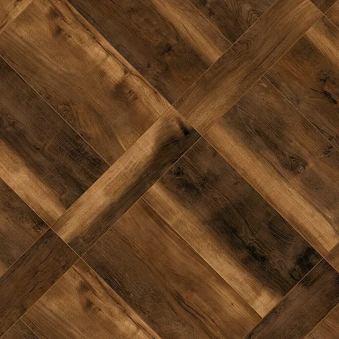 LOGOCLIC Vinto Laminat 360° Eiche Porto - 628 x 314 x 10 mm, Landhausdiele - Detailaufnahme