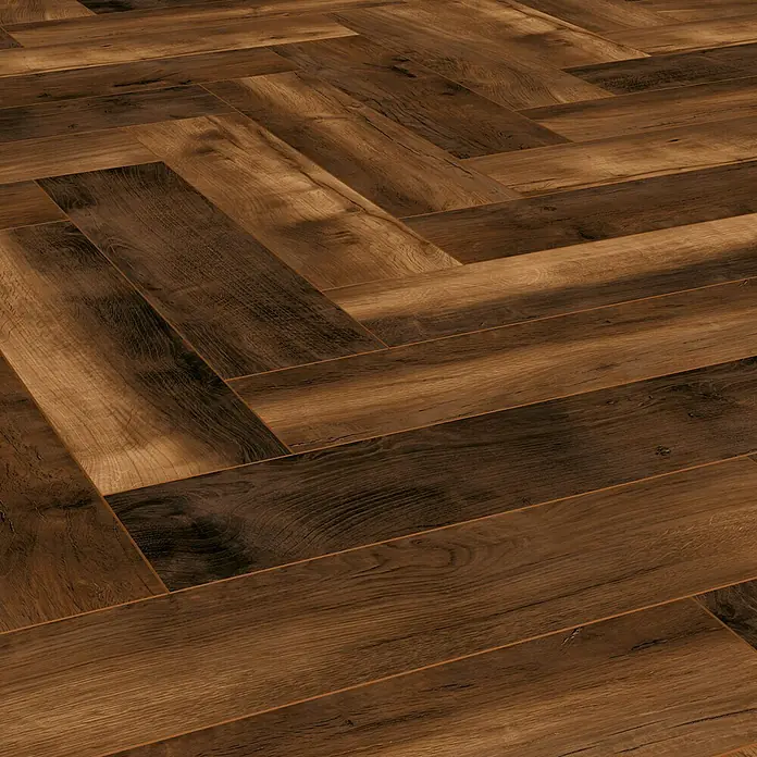 LOGOCLIC Vinto Laminat 360° Eiche Porto - 628 x 157 x 10 mm, Landhausdiele - Detailaufnahme