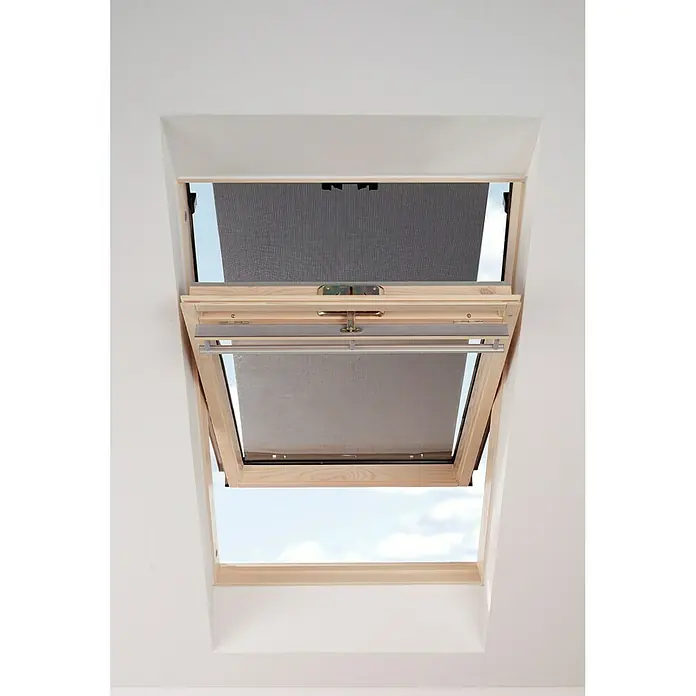Dachfenster-Markise MUA - Passend für: Velux Dachfenster, 66 cm, Schwarz - Vorderansicht