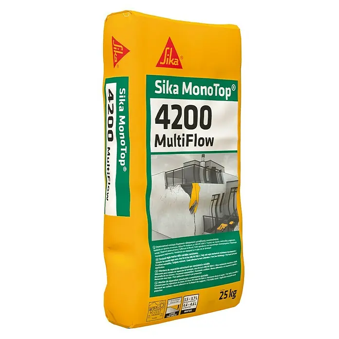Sika Mortero de reparación MonoTop 4200 Multiflow - Contenido: 25 kg