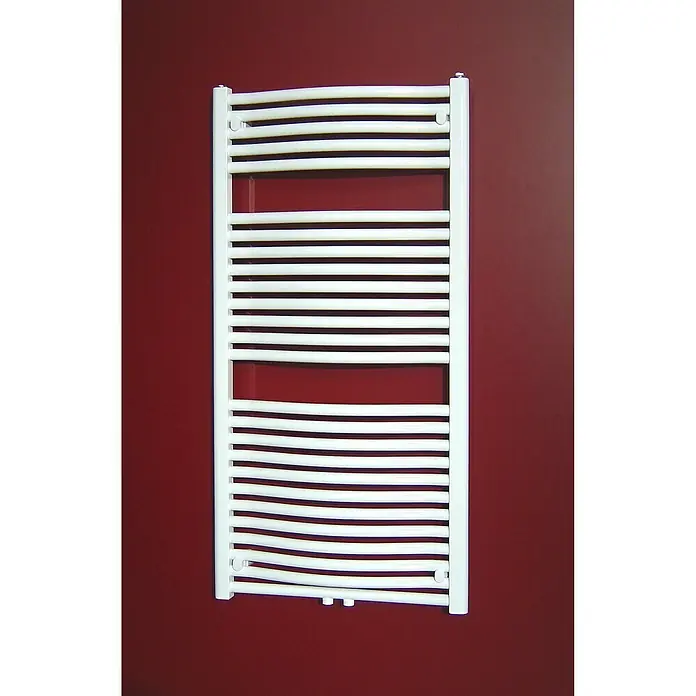 Admiral Badheizkörper Madrid - 60 x 121 cm, Mit Mittelanschluss, 750 W bei 75/65/20 °C, Weiß