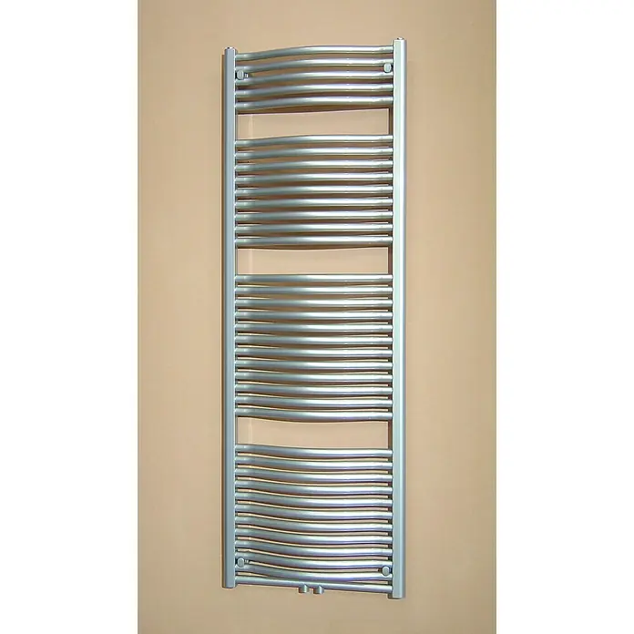 Admiral Badheizkörper Madrid - 60 x 177 cm, Mit Mittelanschluss, 1.090 W bei 75/65/20 °C, Chrom