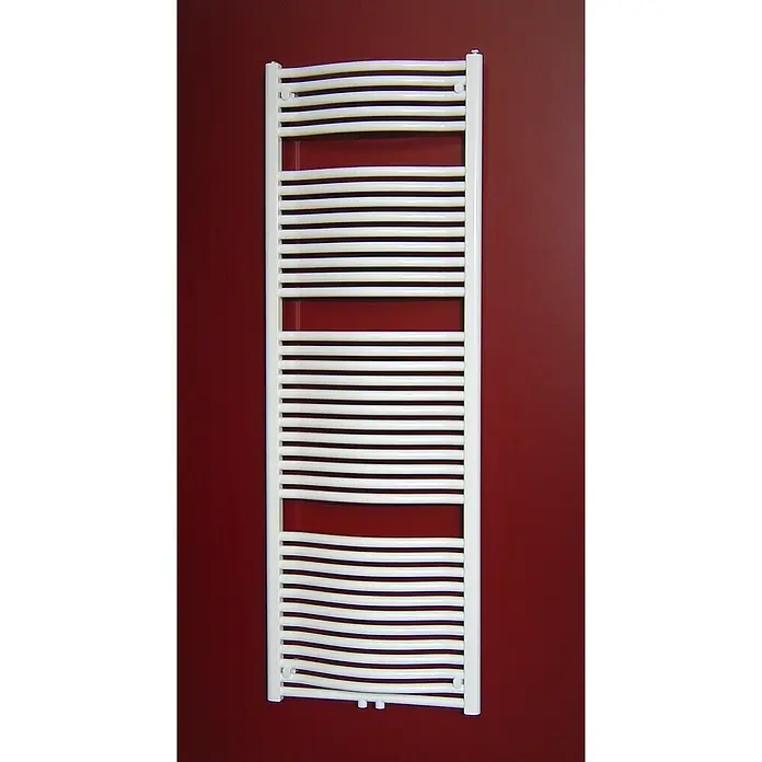 Admiral Badheizkörper Madrid - 60 x 177 cm, Mit Mittelanschluss, 1.090 W bei 75/65/20 °C, Weiß