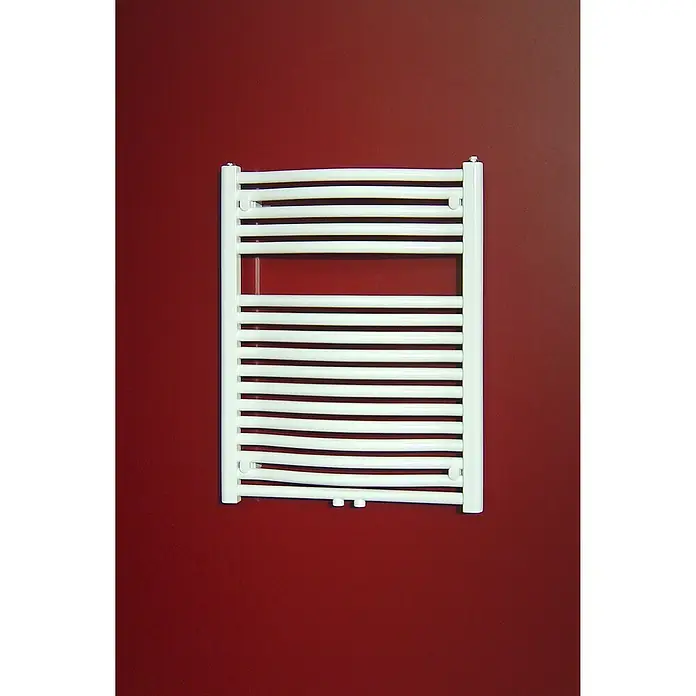 Admiral Badheizkörper Madrid - 60 x 77 cm, Mit Mittelanschluss, 484 W bei 75/65/20 °C, Weiß