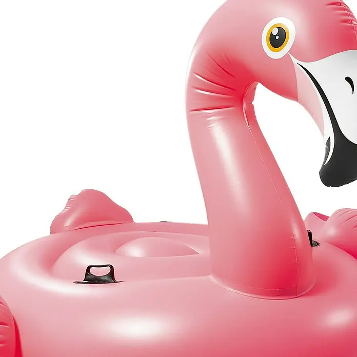 Intex Animal acuático Isla Flamingo - L x An x Al: 196 x 203 x 124 cm
