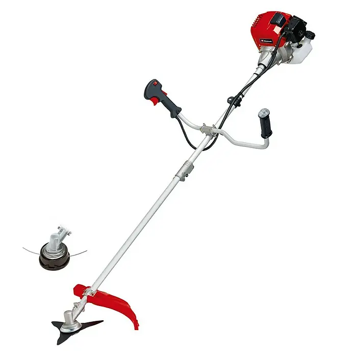 Einhell Desbrozadora de gasolina GC-BC 52 AS - 1,5 kW, Ancho de corte: Hilos de 42 cm/cuchilla de 25,5 cm