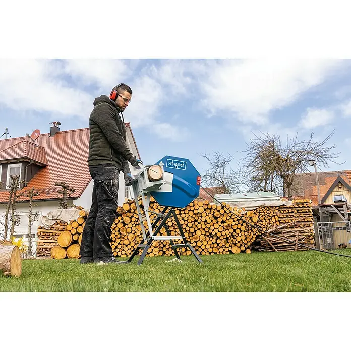 Scheppach Preklopna kružna pila HS410 - Priključna snaga: 2,2 kW, Promjer lista pile: 405 mm - Proizvod u upotrebi