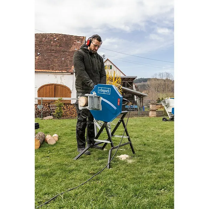 Scheppach Preklopna kružna pila HS410 - Priključna snaga: 2,2 kW, Promjer lista pile: 405 mm - Proizvod u upotrebi